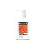 Keracolor Color + Clenditioner bottle for copper hair on a white background