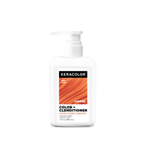 Keracolor Color + Clenditioner bottle for copper hair on a white background
