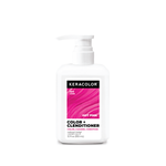 Keracolor Color + Clenditioner bottle for hot pink hair on a white background