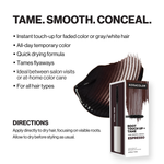 Keracolor root touch-up and tame product with espresso color on a white background