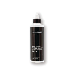 Keracolor High Shine Tinted Gloss Onyx bottle on a white background